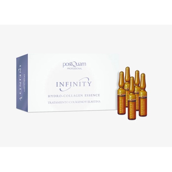 Infinity Hydro-Collageen Essence Ampullen Behandeling - Infinity Hydro-Collagen Essence Treatment - PostQuam - Doosje 12st - 3ml