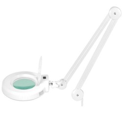 Led Loupelamp compleet met vijfarmige statief S5-Wit