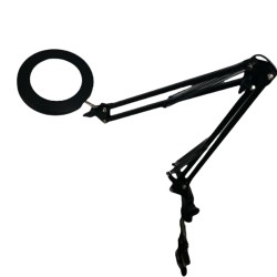 Led loupelamp Klein Zwart