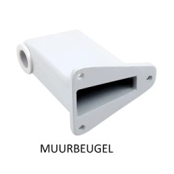 Muurbeugel voor loupelamp