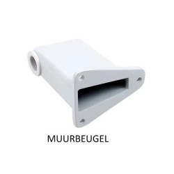 Muurbeugel voor loupelamp