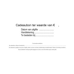 Cadeaubonnen met envelop 10st - Nr. 32 Cadeaubonnen met envelop 10st - Nr. 32