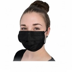 Mondkapjes Zwart 50st