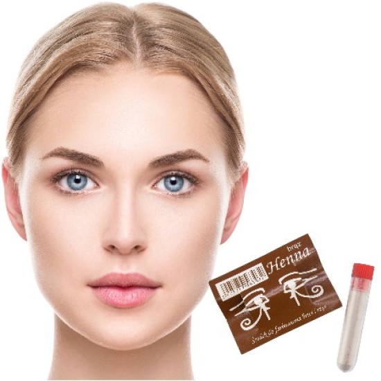 Hennapoeder voor het verven van wenkbrauwen - Szczecin - Bruin 2gr