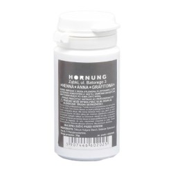 Hennapoeder voor het verven van wenkbrauwen en wimpers - Anna Hornung - Grijs 20gr