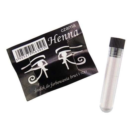 Hennapoeder voor het verven van wenkbrauwen - Szczecin - Zwart 2gr