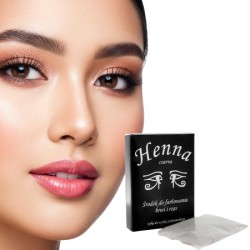 Hennapoeder voor het verven van wenkbrauwen - Szczecin - Zwart 25gr