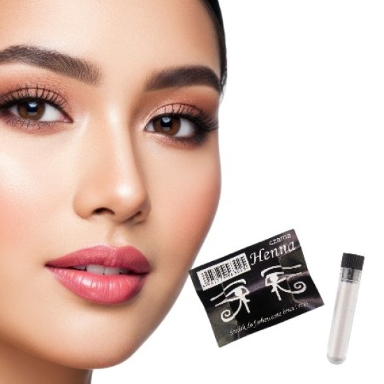 Hennapoeder voor het verven van wenkbrauwen - Szczecin - Zwart 2gr