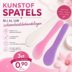 Kunststof spatels - 3st