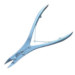 Nageltang dubbel scharnier rond gebogen nr 21