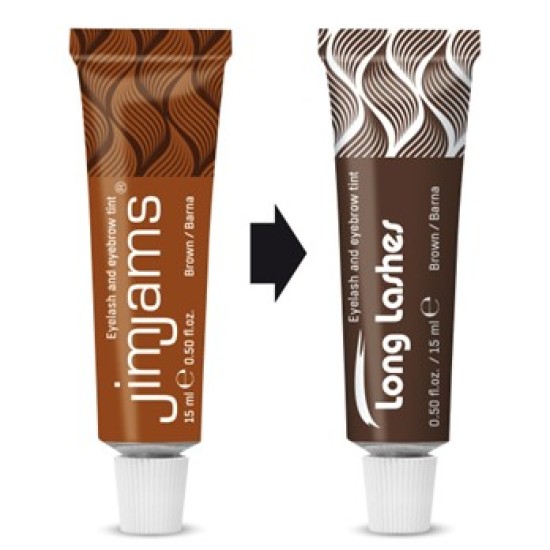 Jimjams Bruin 15 ml wimperverf