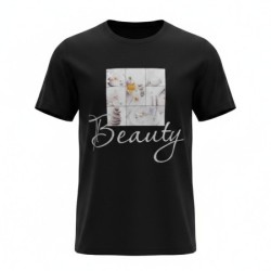 T-shirt met afbeelding: Nr. 04 - White Stone Beauty