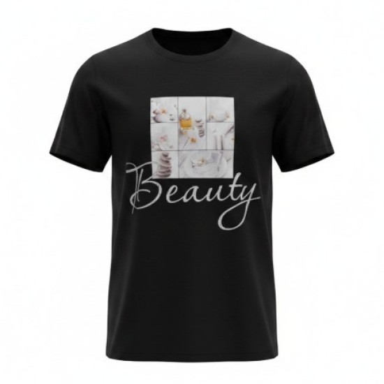 T-shirt met afbeelding: Nr. 04 - White Stone Beauty