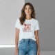T-shirt met afbeelding: Nr. 06 - Red Feet Pedicure
