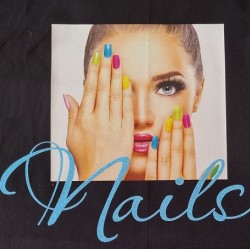 T-shirt met afbeelding Nails Nr.02 T-shirt met afbeelding Nails Nr.02