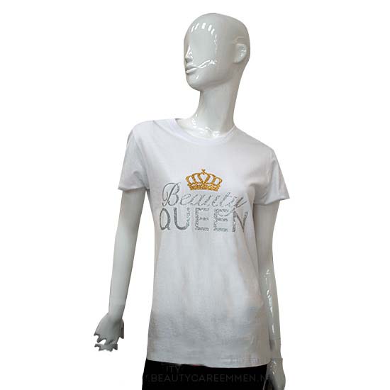 T-shirt met opdruk Beauty Queen Nr. 01