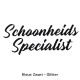 Schort met opdruk - Schoonheidsspecialist - Optie B