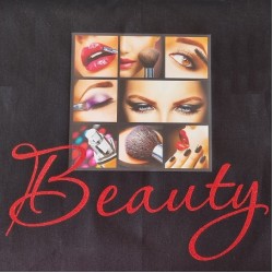 Schort met afbeelding Make-up Beauty Nr. 01