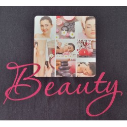 Schort met afbeelding Hot Stone Beauty Nr. 07