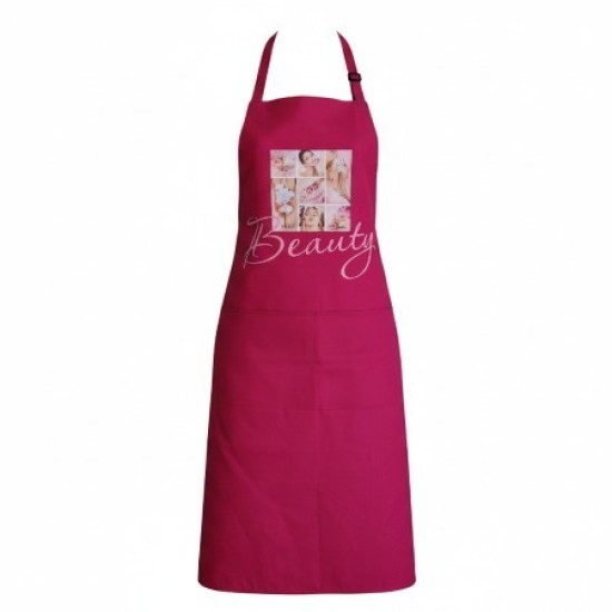 Schort met afbeelding: Nr. 05 - Pink Rose Beauty 
