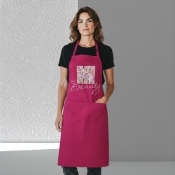 Schort met afbeelding: Nr. 05 - Pink Rose Beauty 