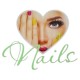 Schort met afbeelding:  Nr. 03 - Hart Nails 