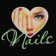 Schort met afbeelding:  Nr. 03 - Hart Nails 