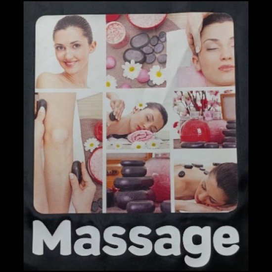 Waterafstotende Schort met afbeelding - Hot-Stone / Roze Waterafstotende Schort met afbeelding - Hot-Stone / Roze