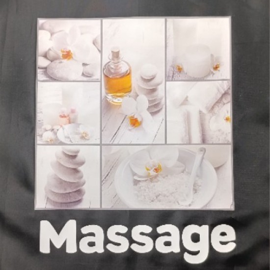 Waterafstotende Schort met afbeelding - Hot-Stone / Wit Waterafstotende Schort met afbeelding - Hot-Stone / Wit