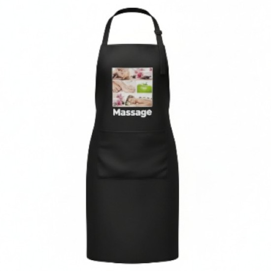 Waterafstotende Schort met afbeelding - Hot-Stone / Voeten