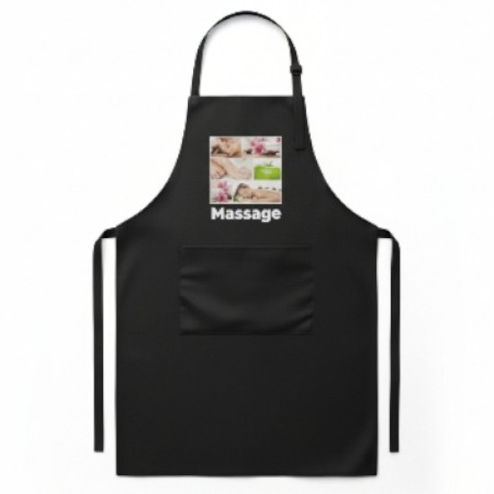 Waterafstotende Schort met afbeelding - Hot-Stone / Voeten