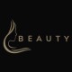 Water en olieafstotende Beauty Schort: Beauty (Zijkant gezicht) Kleur: Taupe
