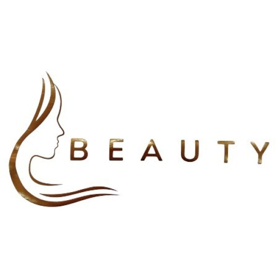 Water en olieafstotende Beauty Schort: Beauty (Zijkant gezicht) Kleur: Koper