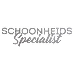 Schort met opdruk - Schoonheidsspecialist - Optie A Schort met opdruk - Schoonheidsspecialist - Optie A