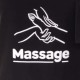 Water en olieafstotende Massage Schort: Nr.3(Voet Massage)