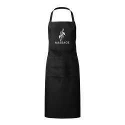 Water en olieafstotende Massage Schort: Nr.5(Massage Rug Wervel)