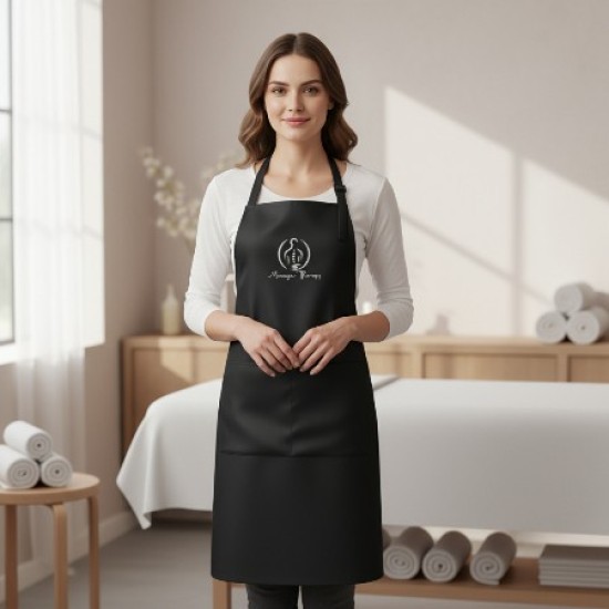 Water en olieafstotende Massage Schort: Nr.9(Massage Therapy)