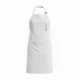 Water en olieafstotende Schort - Kleur: Wit