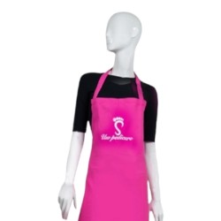 Schort met opdruk - Pedicure - 1 Voet - (Tekst) Uw Pedicure