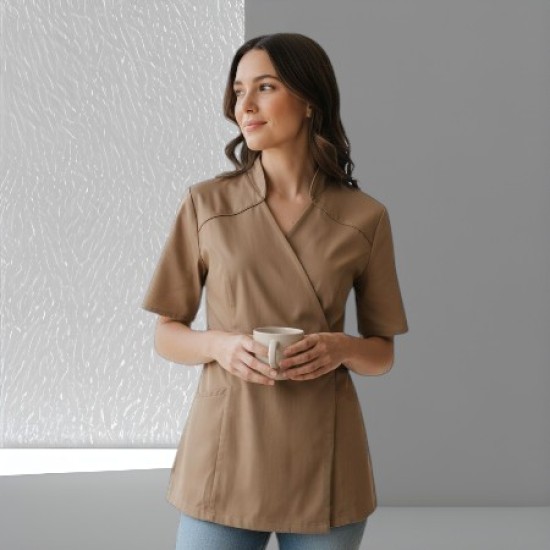 Wikkeltuniek Wendy Katoen: Taupe Wikkeltuniek Wendy Katoen: Taupe