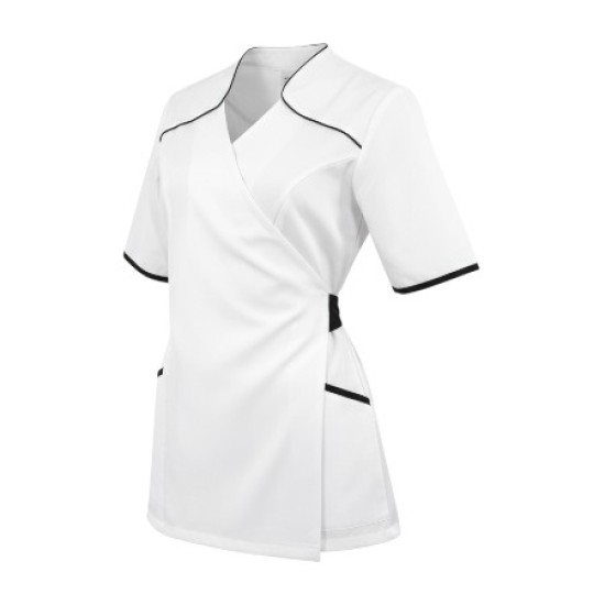 Wikkeltuniek Wendy: Wit met zwarte rand