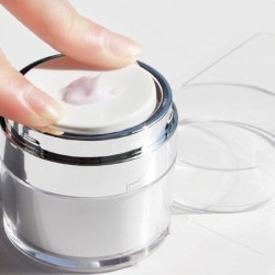 Airless Pomp Dispencer - Navulbare pomp dispencer - Vacuüm lotion pot - Lege Cosmetische Pot - 15ml