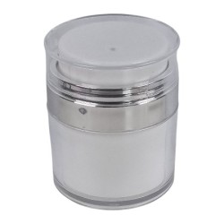 Airless Pomp Dispencer - Navulbare pomp dispencer - Vacuüm lotion pot - Lege Cosmetische Pot - 50ml