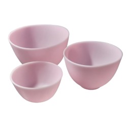 Siliconen masker kommen set 3 delig