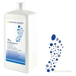 Laufwunder Voetbalsem Blauw - Voetbalsem voor droge voeten - Salonverpakking - 500ml
