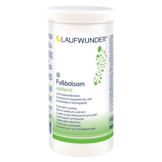 Laufwunder Voetbalsem Groen - Verfrissend en verkoelende voetbalsem - Refill-pot - 450ml Laufwunder Voetbalsem Groen - Verfrissend en verkoelende voetbalsem - Refill-pot - 450ml