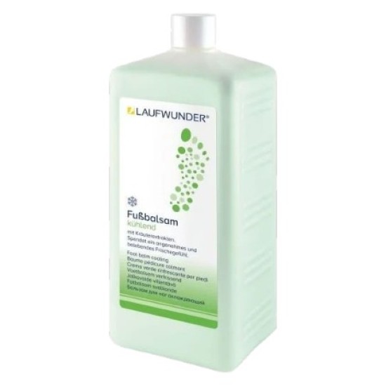 Laufwunder Voetbalsem Groen - Verfrissend en verkoelende voetbalsem - Salonverpakking - 500ml Laufwunder Voetbalsem Groen - Verfrissend en verkoelende voetbalsem - Salonverpakking - 500ml