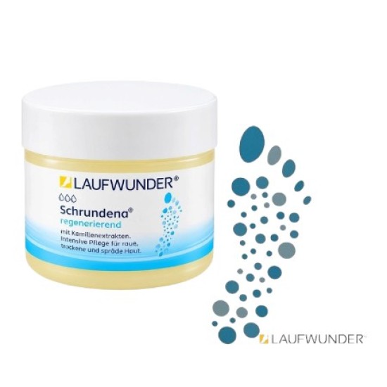 ﻿﻿Laufwunder Schrundena Lichtblauw - Klovencrème voor zeer droge voeten - Salonverpakking - 175ml