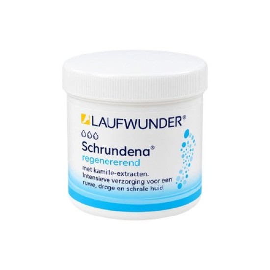 ﻿Laufwunder Schrundena Lichtblauw - Klovencrème voor zeer droge voeten - Salonverpakking - 75ml