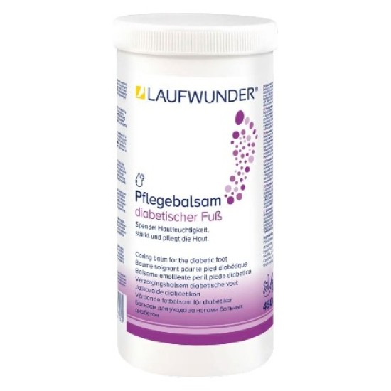 Laufwunder Voetbalsem Paars - Verzorgingsbalsem voor de diabetische voet - Refill-pot - 450ml Laufwunder Voetbalsem Paars - Verzorgingsbalsem voor de diabetische voet - Refill-pot - 450ml